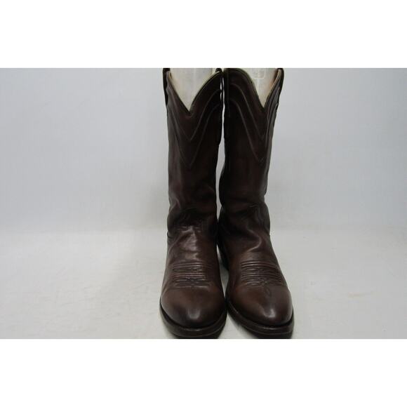 Corral Mens Sz 10 D Brown Leather Cowboy Boots main image 6